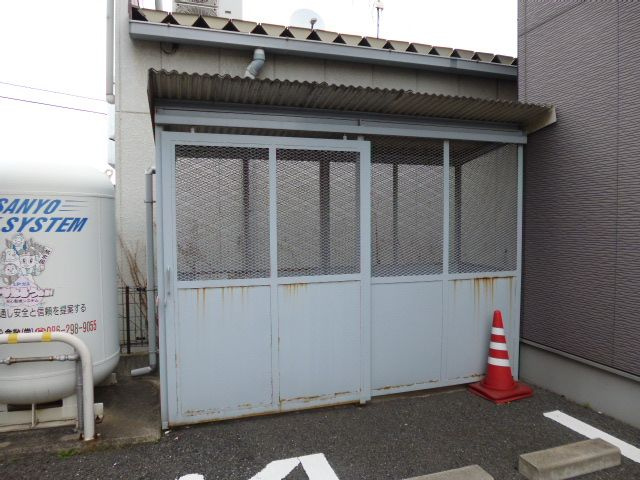倉敷市笹沖のアパートのその他共用部分|敷地内ゴミステーション