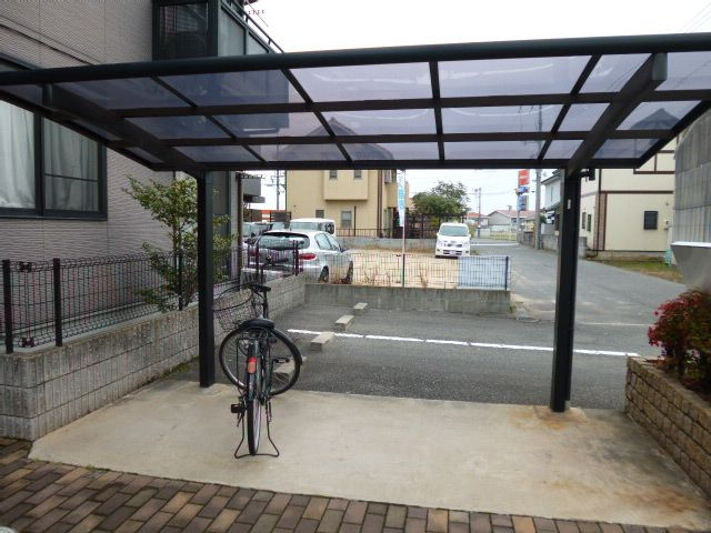 倉敷市笹沖のアパートのその他共用部分|駐輪場