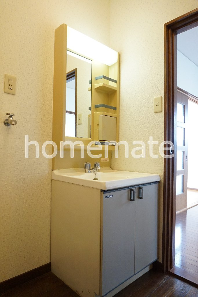 上益城郡益城町大字福富のアパートの独立洗面台