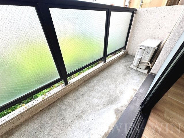 レリブ南小池のバルコニー