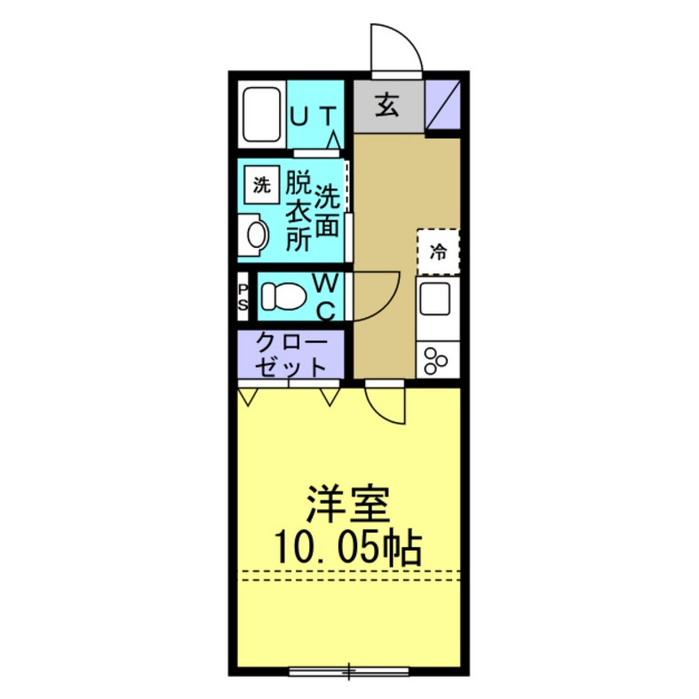 Mare Eastの間取り
