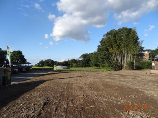 【展望】 | 久喜市菖蒲町下栢間　建築条件なし売地　土地広々156坪