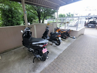【その他共用部分】 | バイク置場です。