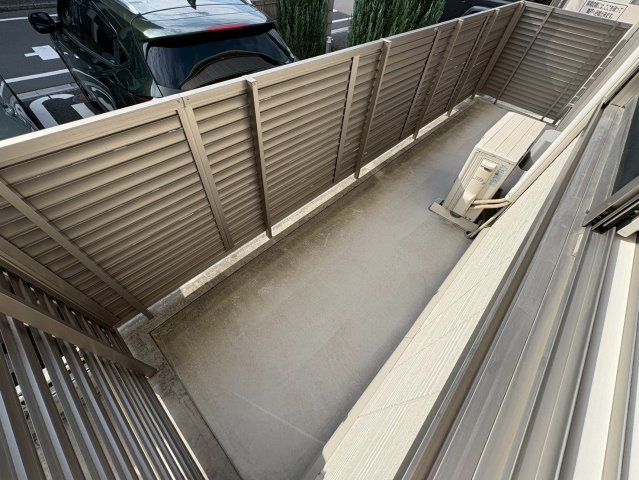 リヴェールⅡのバルコニー