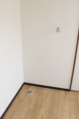 【洗面所】 | コーポ矢崎 | 洗濯機置き場