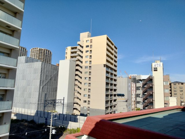 パレスハイツ京橋の展望|バルコニーからの眺望です。