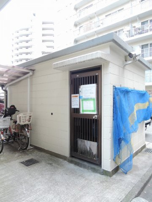 【その他共用部分】 | 西蒲田ファミリーマンション | ゴミ置場です。
