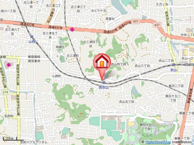 【地図】 | ディアコートＫ