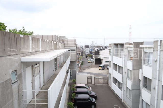 南野４丁目戸建賃貸の展望|３階バルコニーからの景色