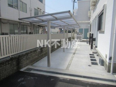 【その他共用部分】 | Helena GARDEN（ヘレナガーデン） 玉串町西Ⅲ（河内花園賃貸） | 駐輪場です