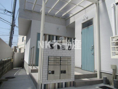 【エントランス】 | Helena GARDEN（ヘレナガーデン） 玉串町西Ⅲ（河内花園賃貸） | エントランスです