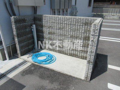 【その他共用部分】 | Helena GARDEN（ヘレナガーデン） 玉串町西Ⅲ（河内花園賃貸） | ゴミ置き場です