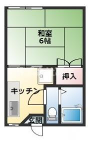 フォブール太平の間取り