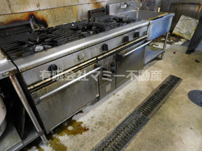 【キッチン】 | 菰野町宿野店舗A