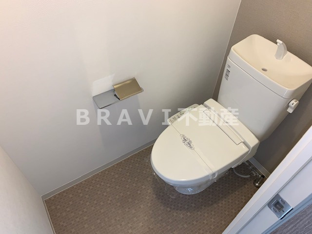 レジディア堺筋本町　BRAVI不動産のトイレ|【プライムツリー内久宝寺】トイレもきれいです