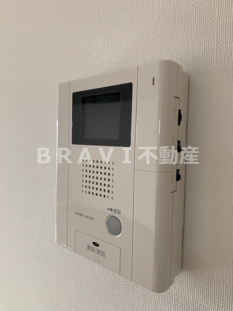 レジディア堺筋本町　BRAVI不動産のセキュリティ|【プライムツリー内久宝寺】モニター付インターホン