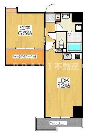 レジディア堺筋本町　BRAVI不動産の間取り|【プライムツリー内久宝寺】間取り