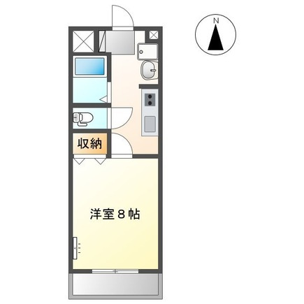 エクセレンス白山の間取り
