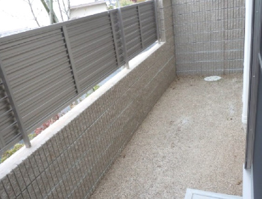 ボヌールNのバルコニー