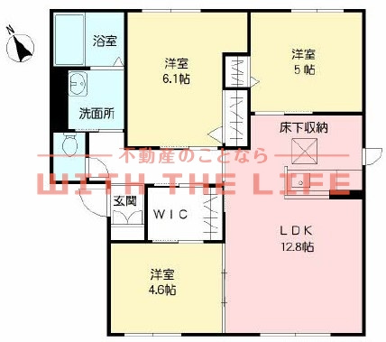 ボヌールNの間取り