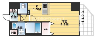 【間取り】 | プレサンス北浜ラ・フェスタ