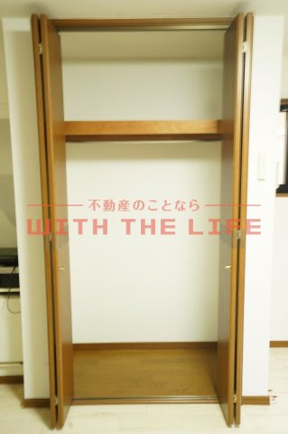 コーポレーヴ【キャッシュバック対象物件】の収納|専用の収納スペースです