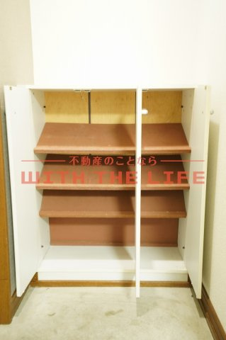 コーポレーヴ【キャッシュバック対象物件】の収納|大きなスペースがあり、収納には困りません