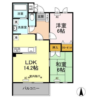 【間取り】 | シルフィッドⅡ