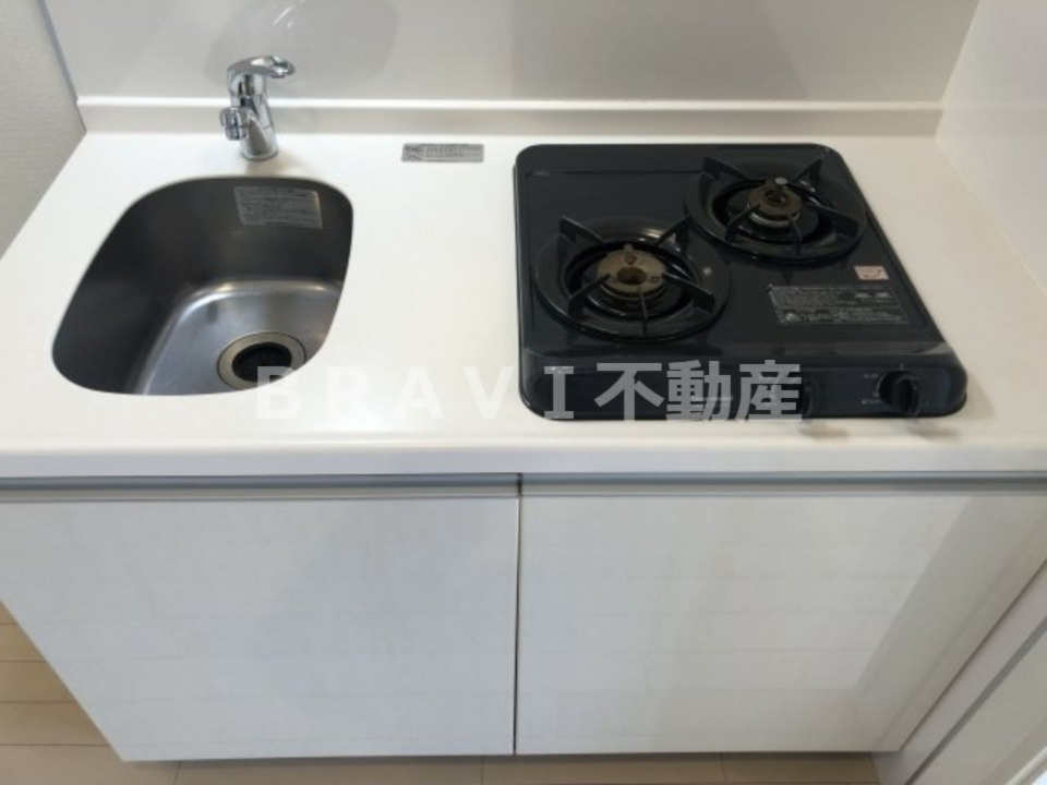 レジディア谷町　BRAVI不動産のキッチン|【レジディア谷町】きれいなキッチンです