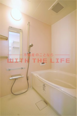 D-roomクレスト国分【キャッシュバック対象】の浴室|日々の疲れを癒すお風呂付です