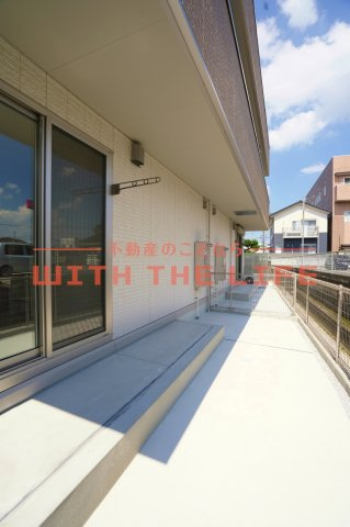 D-roomクレスト国分【キャッシュバック対象】のバルコニー|落ち着いた時間を過ごせるバルコニーです