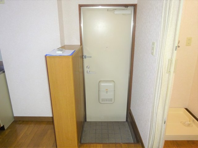 サンハイツの玄関