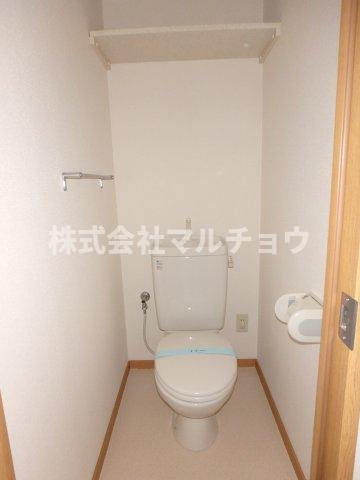 コーポラス・栄のトイレ|トイレです
