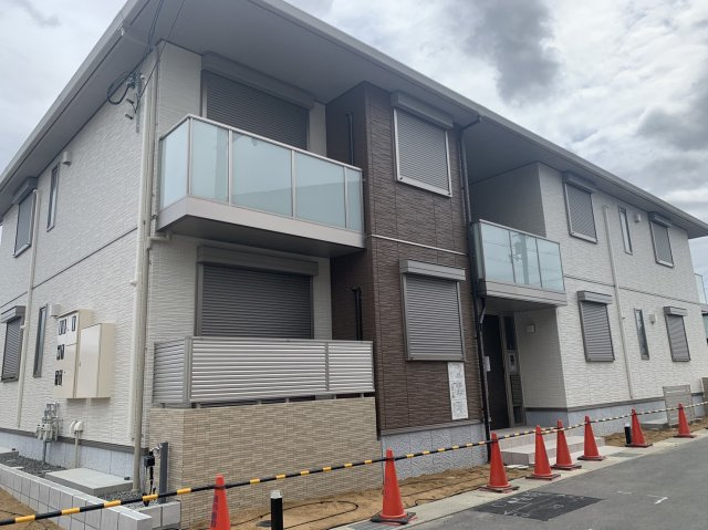 和泉市万町のハイツの外観|物件の外観です