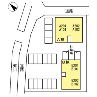 【区画図】 | メゾンドール　A