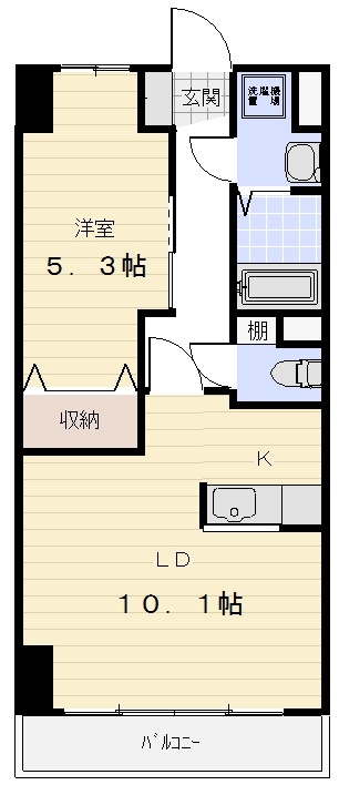 アーバンヒルズ城山１号館の間取り