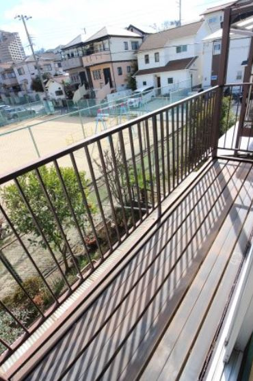 コーポ藤本のバルコニー|☆神戸市垂水区　コーポ藤本☆