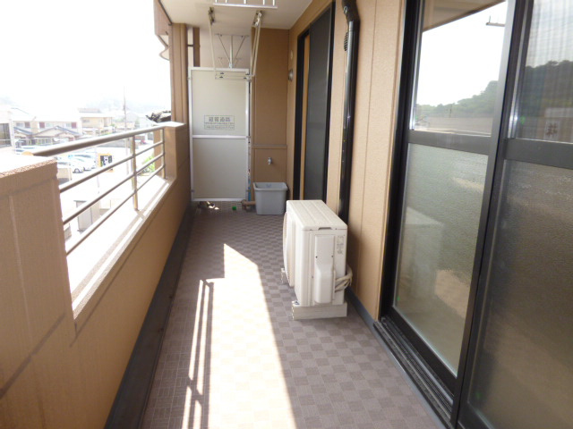 スターマンション神田のバルコニー