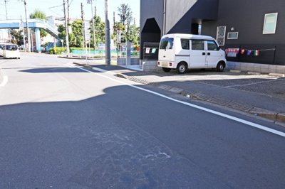 【前面道路含む現地写真】 | 東村山市萩山町5丁目 | 前面北側7.26m道路