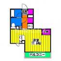 【間取り】 | ラサンテ大橋の間取り