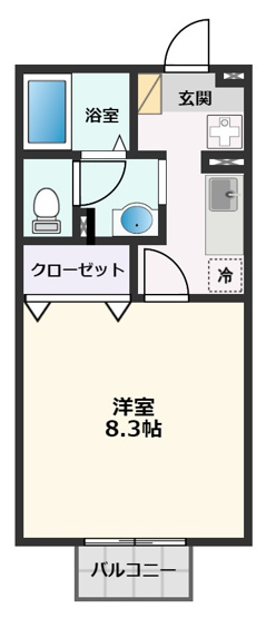 【間取り】 | サンハイツ