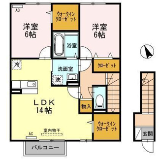 【間取り】 | オーリーＡフラット
