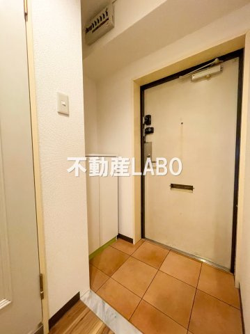 朝日プラザヴェルデュール大正三軒家の玄関