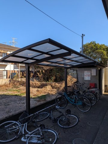 【その他共用部分】 | メイプル1 | 自転車置き場です