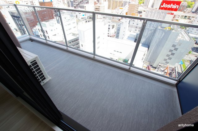 S-RESIDENCE日本橋Qualier 仲介手数料無料のバルコニー