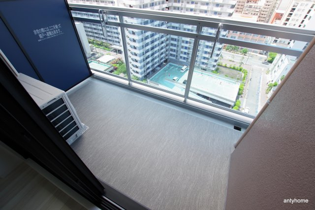 S-RESIDENCE日本橋Qualier 仲介手数料無料のバルコニー