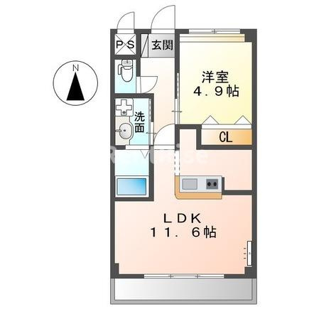 シャンビラージュⅡの間取り|間取図