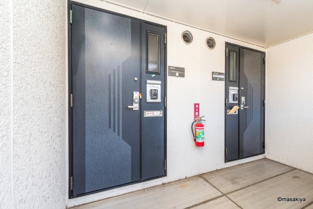 セジュール中道のエントランス