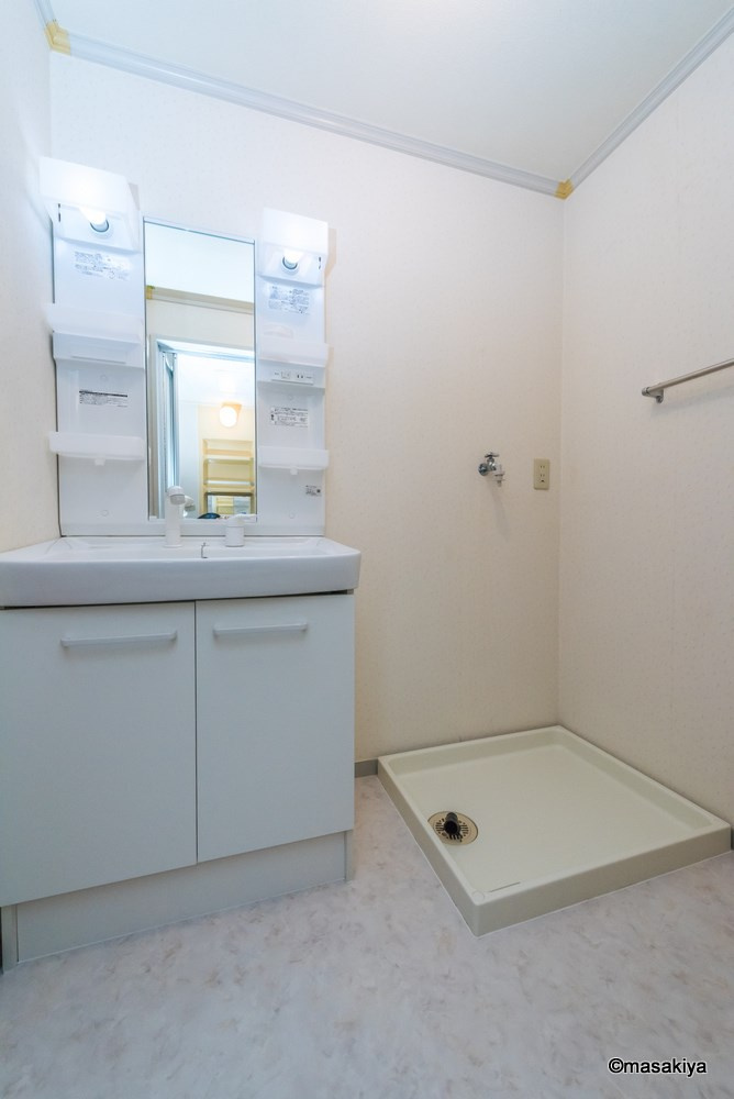 セジュール中道の洗面所|洗面・脱衣　シャンプードレッサー付