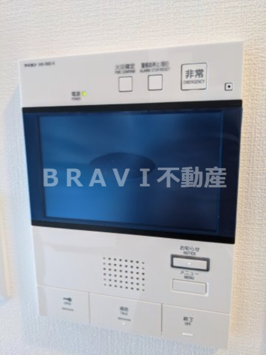 セイワパレス玉造駅上　BRAVI不動産の設備|【セイワパレス玉造駅上】モニター付きインターホン